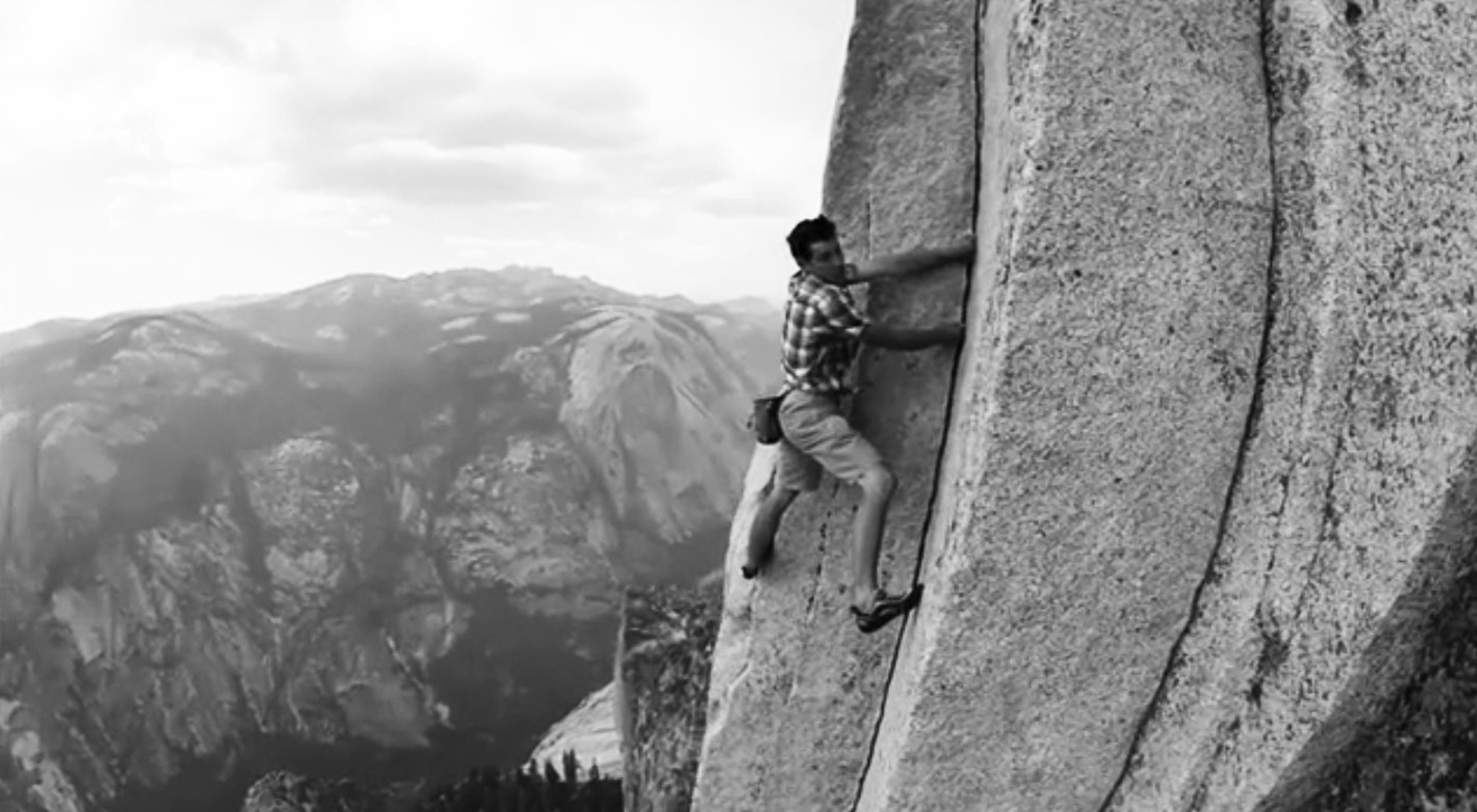 Алекс Хоннольд half Dome